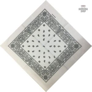 Bandana Cachemire Blanc pour Homme