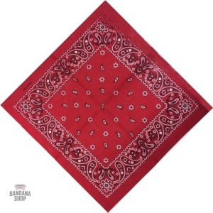 Bandana Cachemire Rouge pour homme