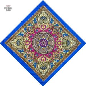 Bandana Indien Bleu pour homme