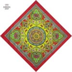 Bandana Indien Rouge pour homme