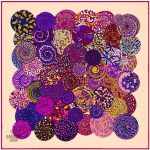 Élégant bandana en tissu avec motifs spiralés uniques