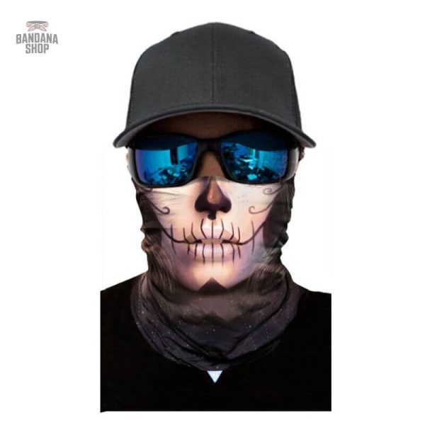 Accessoire de motard féminin, bandana élastique