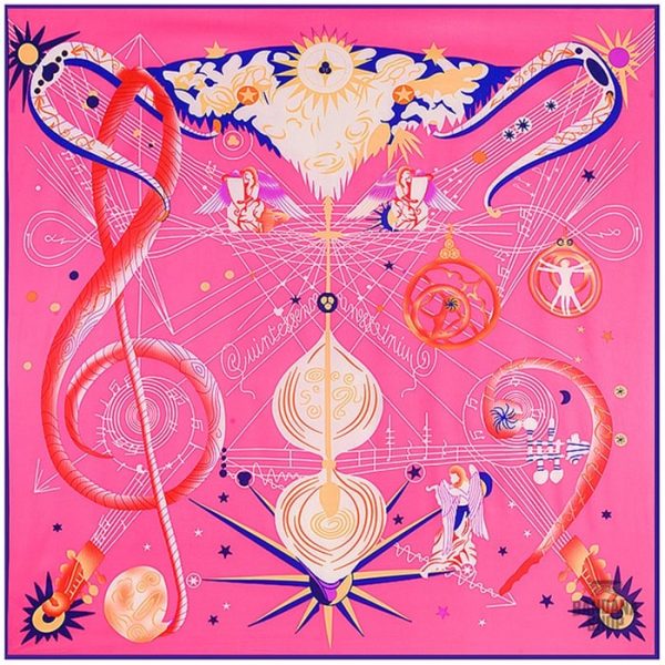 Élégant bandana musical pour un style distinctif