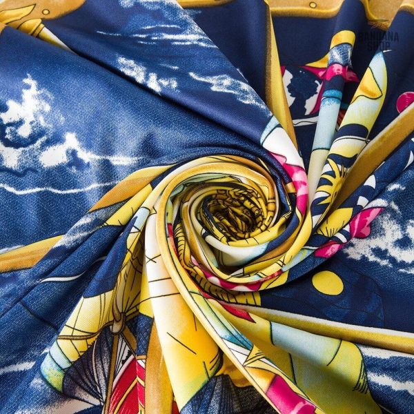 : Bandana avec motif de bateau