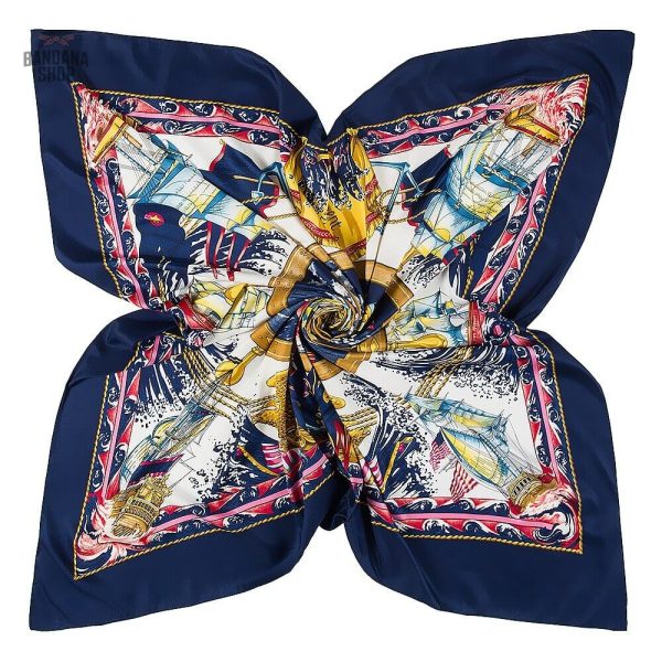 Élégant bandana inspiré des navires