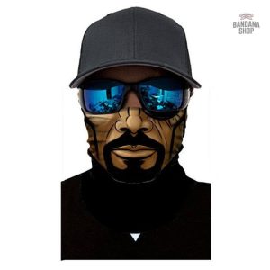 Bandana Nick Fury, accessoire élastique tendance
