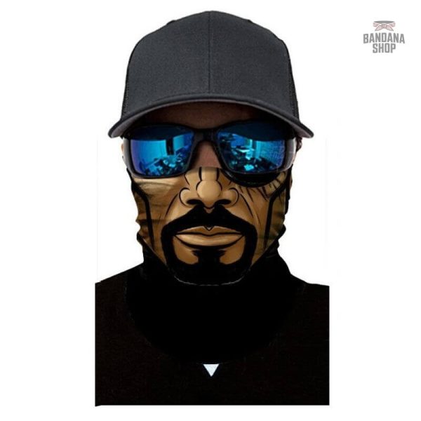 Bandana Nick Fury, accessoire élastique tendance