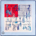 Accessoire mode : Bandana à motifs Nœuds & Pompons