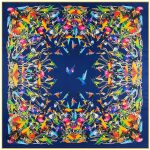 Accessoire mode : bandana design oiseaux stylisés
