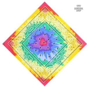 Bandana Onde Jaune pour homme