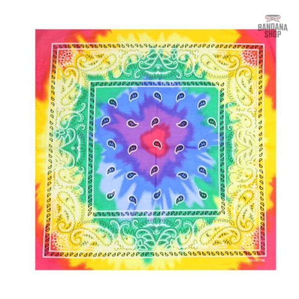 bandana onde jaune 2