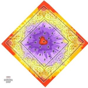 Bandana Mauve Onde pour Homme