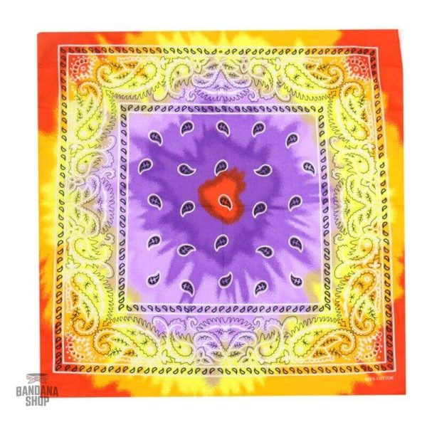 bandana onde mauve 2