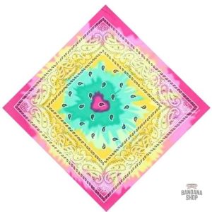 Bandana Onde Verte pour homme de
