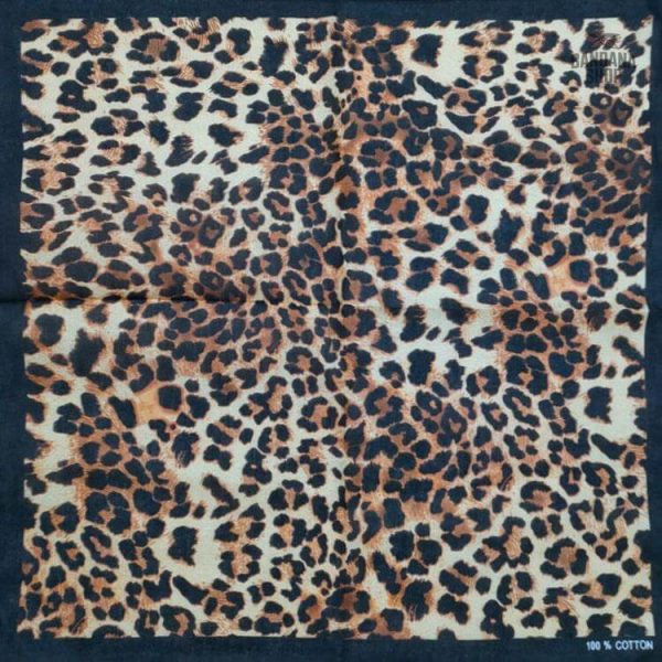 bandana peau de leopard 2