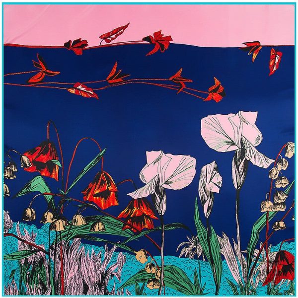 Bandana Fleurie Design Peinture