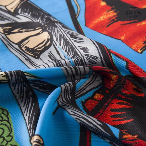 Bandana Tendance avec Peinture Colorée