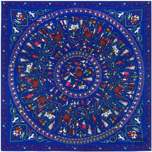 Bandana unique avec design peinture coloré