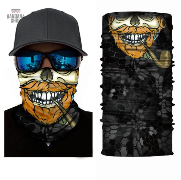Accessoire mode : bandana Pipe, élastique,