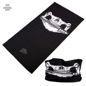 Bandana élastique motif piraterie pour un style audacieux