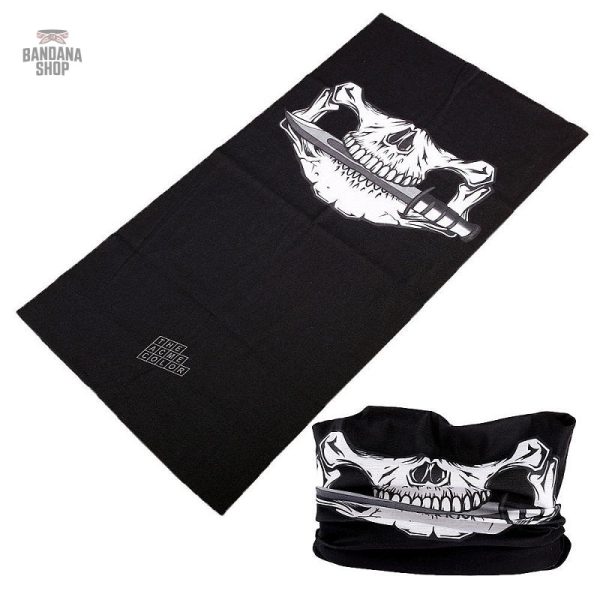 Bandana élastique motif piraterie pour un style audacieux