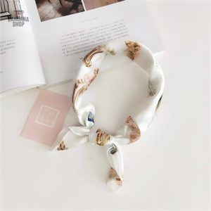 Bandana Élégant Plume pour Femme
