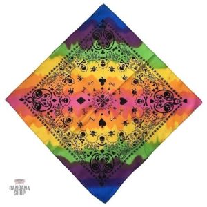 Bandana Poker Multicolore pour homme