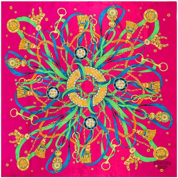 Stylé Bandana Pompon avec pompons décoratifs