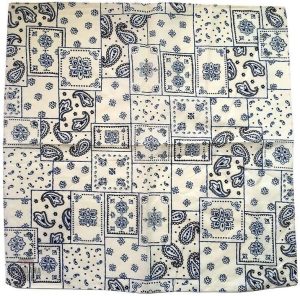 Accessoire masculin Bandana Puzzle, style unique et coloré