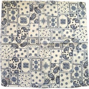 Accessoire masculin Bandana Puzzle, style unique et coloré