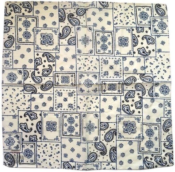 Accessoire masculin Bandana Puzzle, style unique et coloré