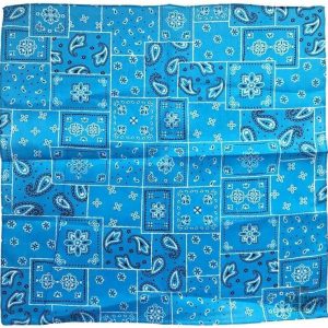 bandana puzzle bleu 2