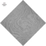 Bandana Rayure Noir pour homme