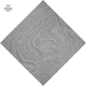 Bandana Rayure Noir pour homme