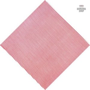Bandana Rayé Rouge pour Homme