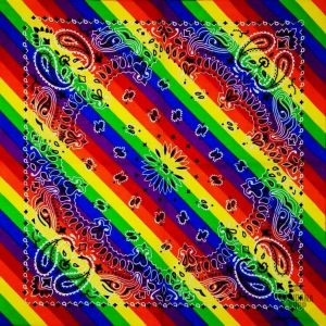 bandana reflet arc en ciel 2