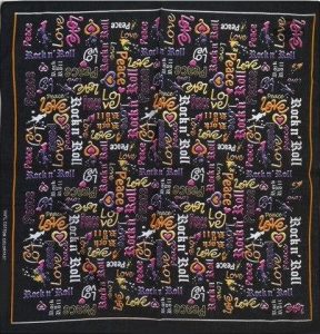 Accessoire tendance Bandana homme Rock'n'love de