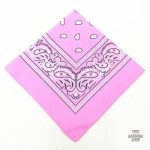 Accessoire mode homme : bandana rose