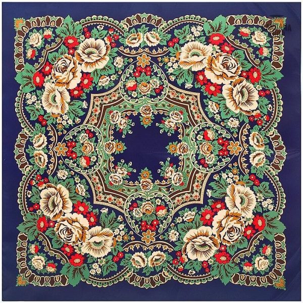 Bandana Rose Majestueuse -