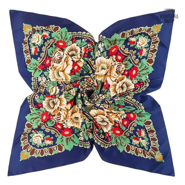 Bandana design unique couleur rose