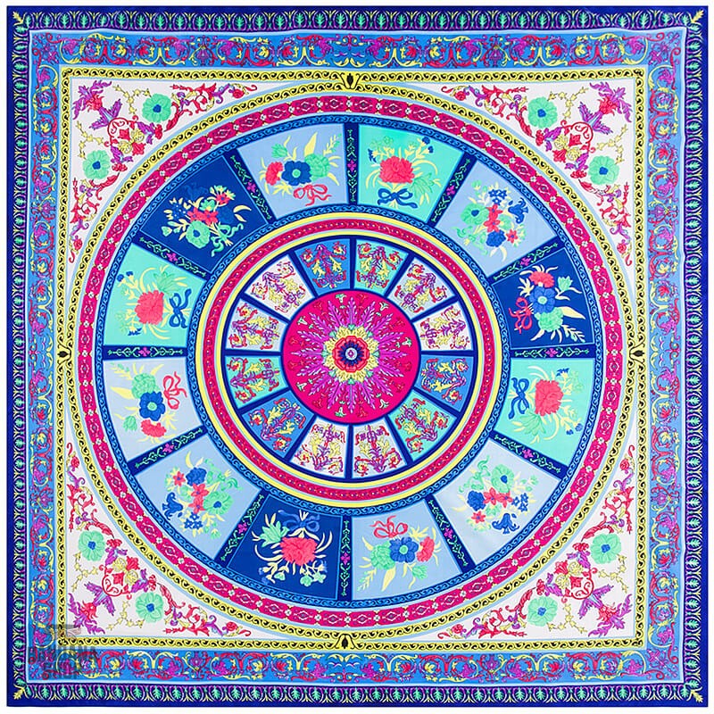 Bandana Roue Fleurie