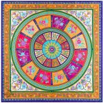 Bandana Roue avec motifs floraux