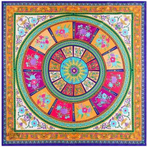 Bandana Roue avec motifs floraux