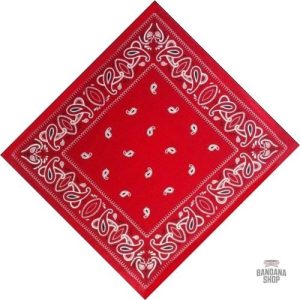 Bandana Rouge Paisley pour homme de