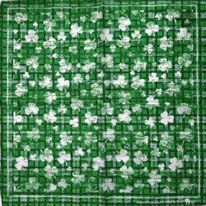 Accessoire tendance Saint Patrick - Bandana pour homme
