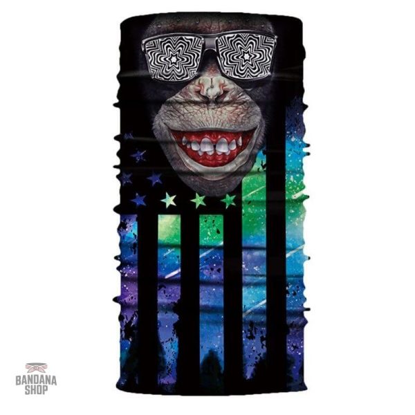 bandana-singe-1 Bandana élastique Singe de