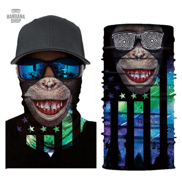 Accessoire tendance Bandana Singe, confort et originalité
