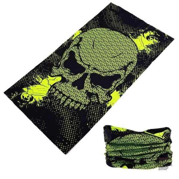 bandana-skull-tete-de-mort-crane-1 Bandana Skull élastique de