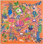 Bandana en soie design