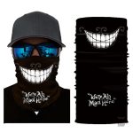 Accessoire mode : bandana élastique au design souriant